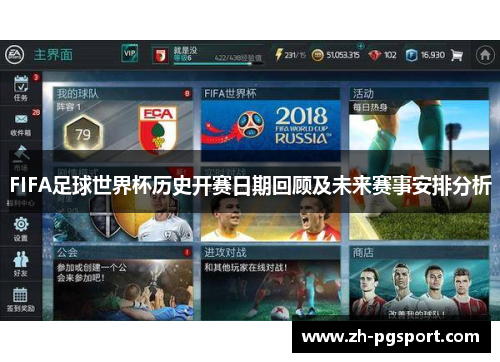 FIFA足球世界杯历史开赛日期回顾及未来赛事安排分析